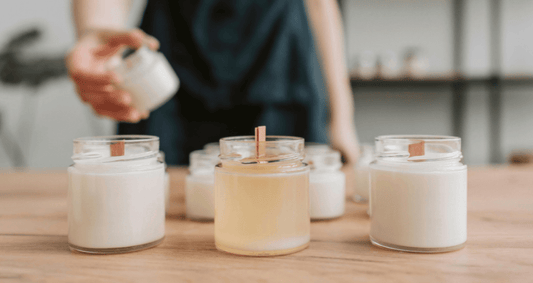 How To Make Rapeseed And Coconut Wax Candle