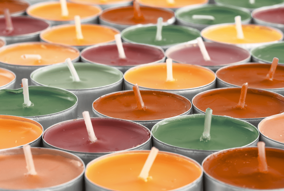 How to Colour Candles Naturally